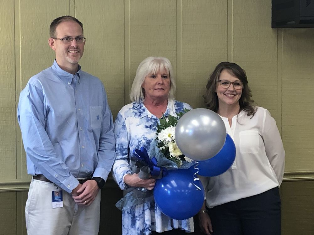 Pictured: Brandon Quinn, Debra Feightner, Angela Harris