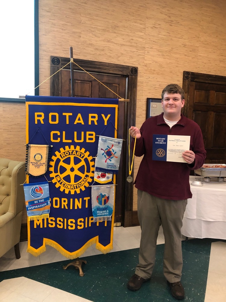Mark Wooten, Rotary Student of the Month