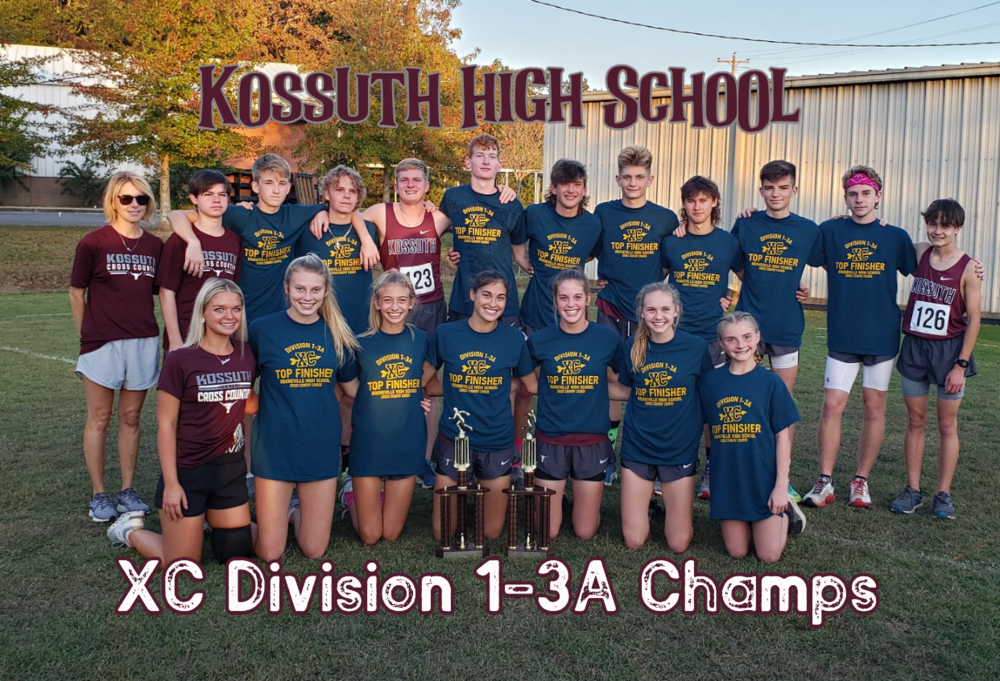 KHS Cross Country Teams Dominate Division 1-3A Meet