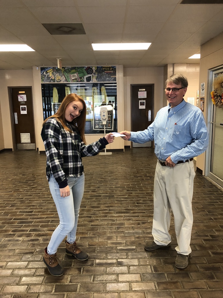 Addison Tidwell and Assistant Director Russ Elam