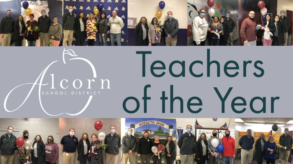 Congratulations to our Teachers of the Year