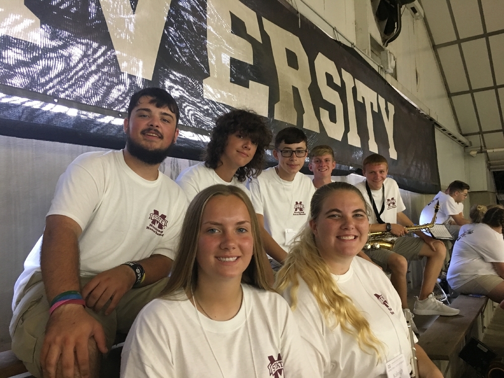 KHS Band Members Perform in MSU Marching Honor Band