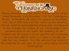 Happy Thanksgiving!