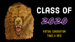 SENIORS: Virtual Graduation Times