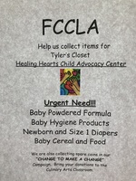 FCCLA Hosts Community Service Project