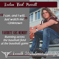 KHS CLASS OF 2021 SENIOR SPOTLIGHT - KEETON REID MERRITT
