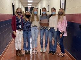 Kossuth Girls' Cross Country State Champions