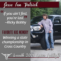 KHS CLASS OF 2021 SENIOR SPOTLIGHT - JESSE IAN PATRICK