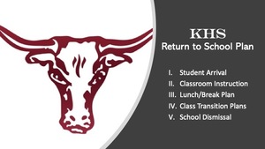 KHS Return to School Plan