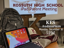 iPad Parent Informational Meeting for Juniors and Seniors