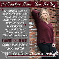KHS CLASS OF 2021 SENIOR SPOTLIGHT - MEKEAGHAN LEXIA ALYCE DARLING