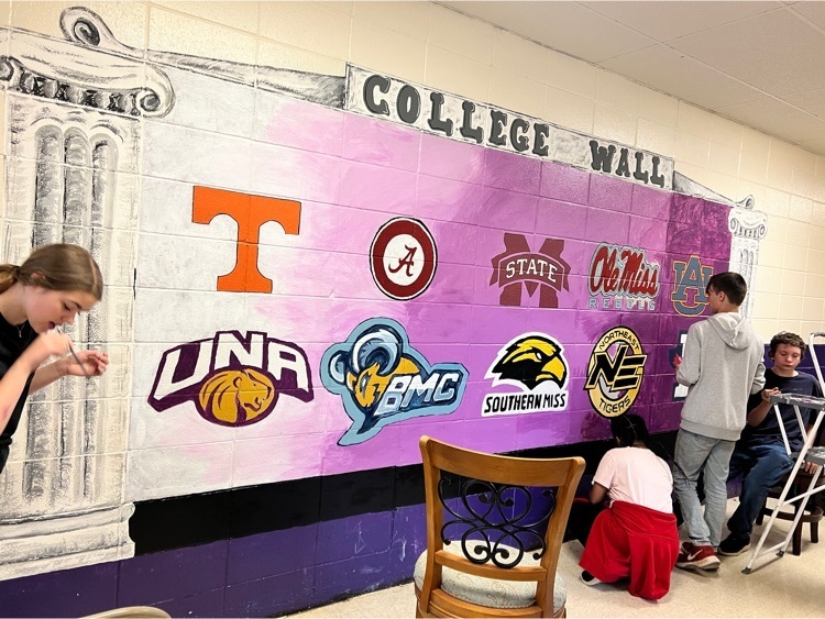 college wall 2